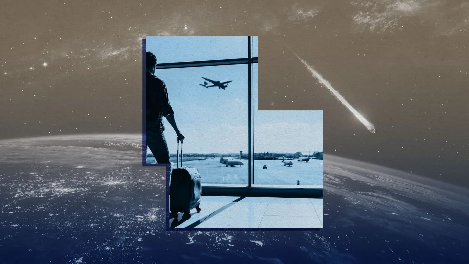 ¿Podría tu avión ser golpeado por basura espacial?