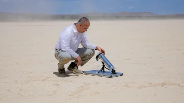 Este químico ganador del Nobel sueña con crear agua a partir del aire