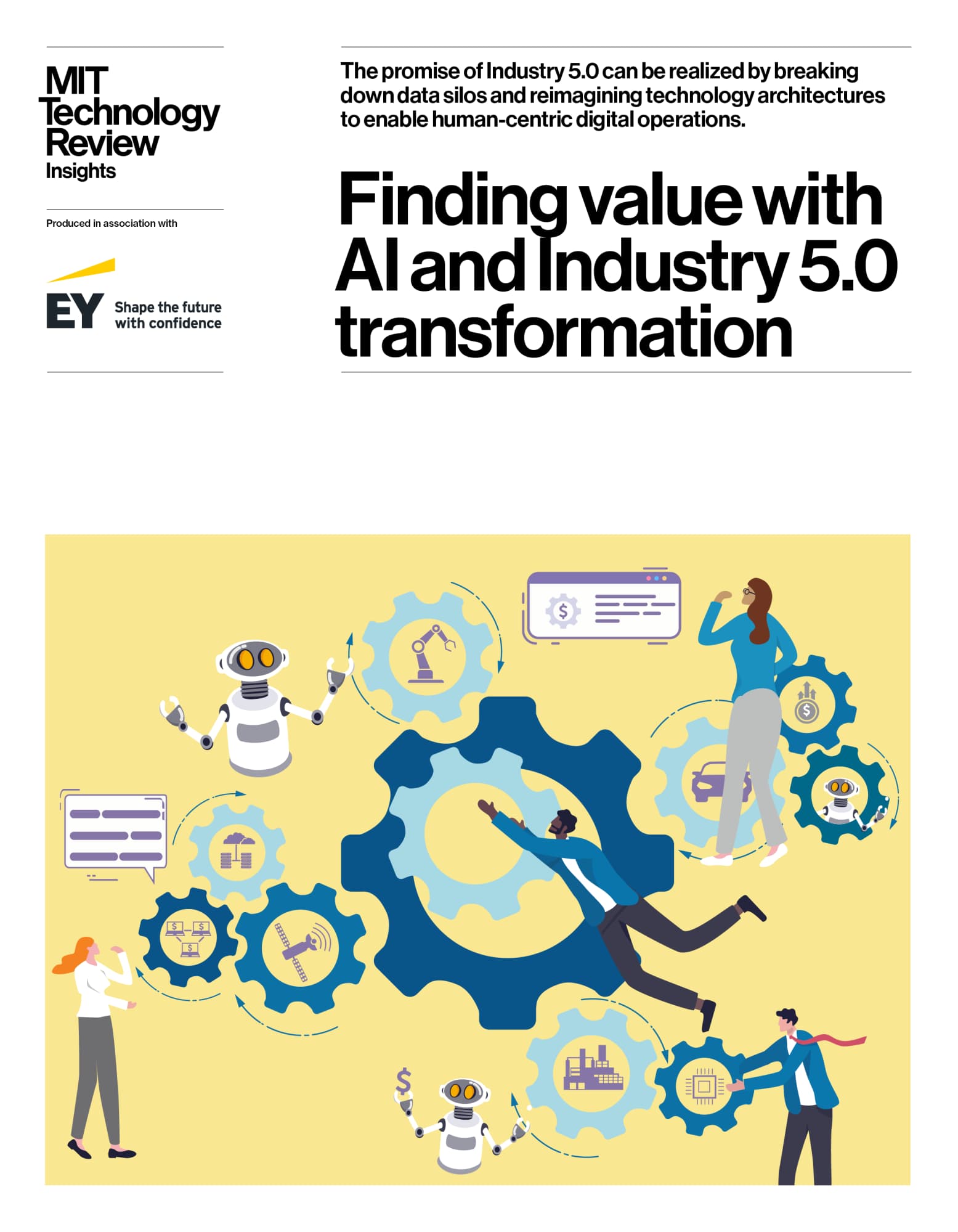 MIT Technology Review Insights – Finding value with AI and Industry 5.0 transformation